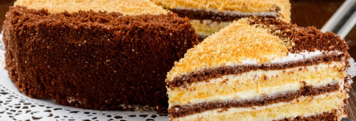 Очень вкусный сметанный торт