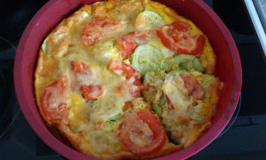 Омлет из кабачков